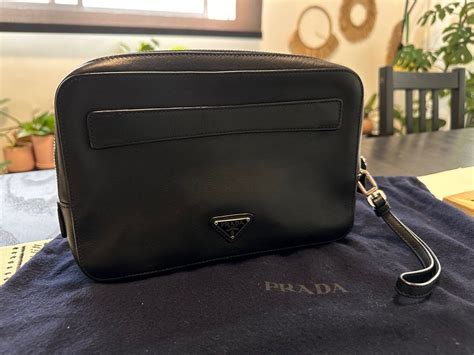 Prada Vitello City Borsello Pouch 